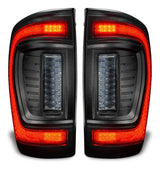 Par De Calaveras Led Oracle Para Tacoma 2016-2023 3ra Gen Ambos Lados Rojo/blanco