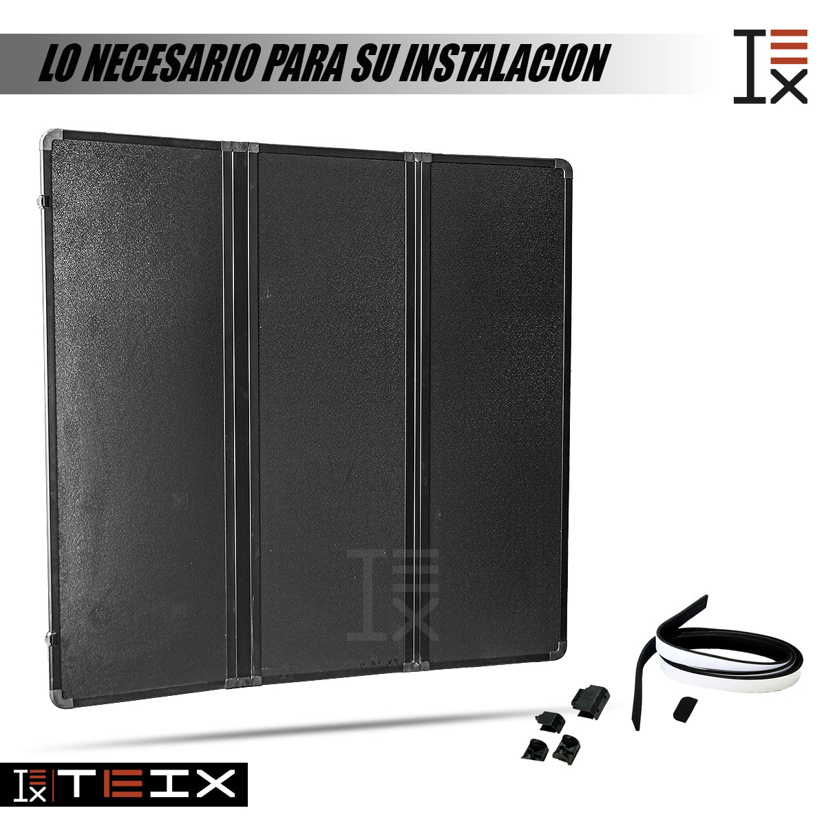 TAPA DE BATEA TRIFOLD 3 PLIEGUES RÍGIDA PARA FORD RANGER 2013 - 2020