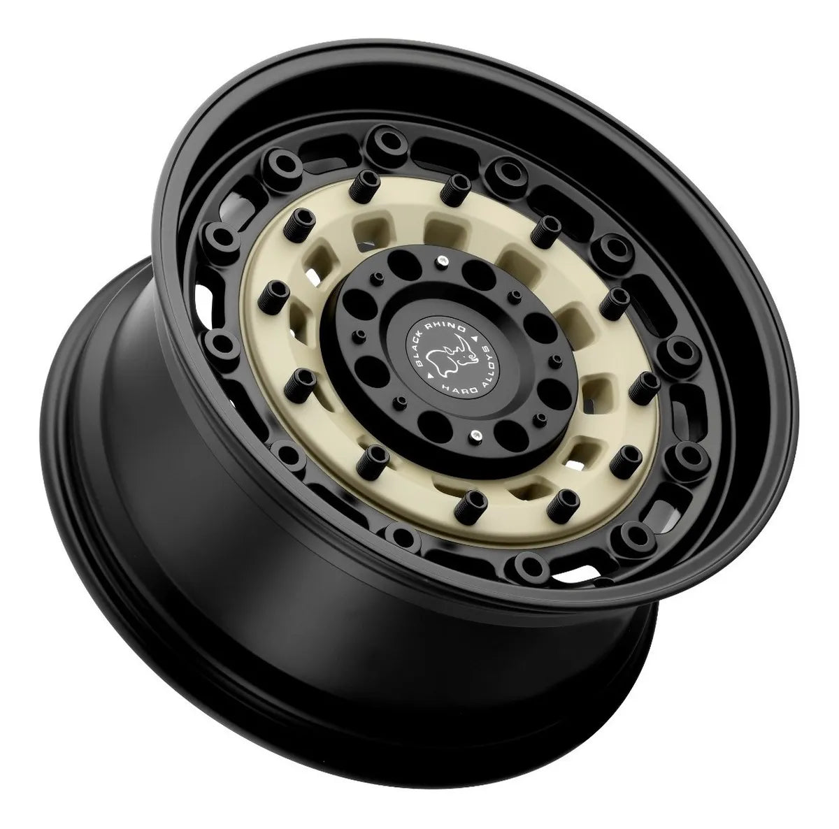 Rines Black Rhino Arsenal 17x9.5 6/135 Ford Lobo F150 Raptor Sand On Black