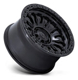 Rin Fuel 17x8.5 6x139.7 Matte Black Para Fj Cruiser 2007-14 Rin0706 Fc857-rincon - Matte Black W-gloss Black Lip