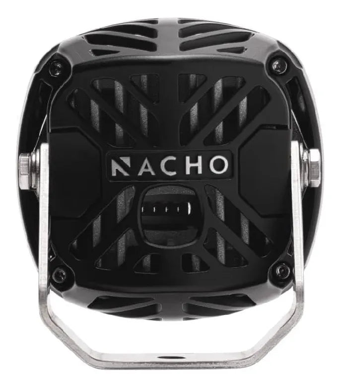 Par De Luces Led Clara Nacho Combo De 4in 10cm Todoterreno Transparente