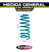 Par De Resortes Traseros Dobinsons Para Terrano 2013