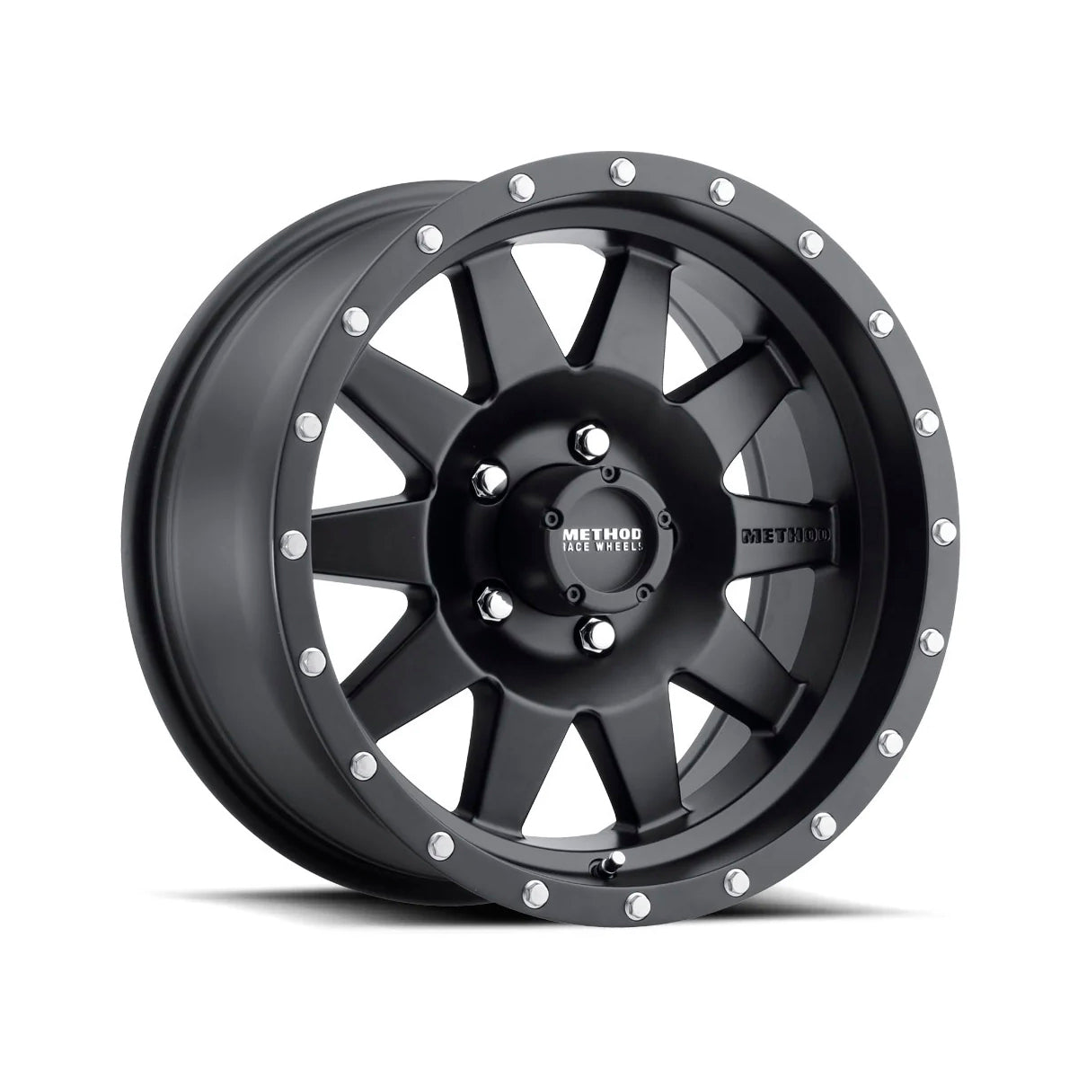 RINES METHOD MR301 15X7 5X127 MATTE BLACK