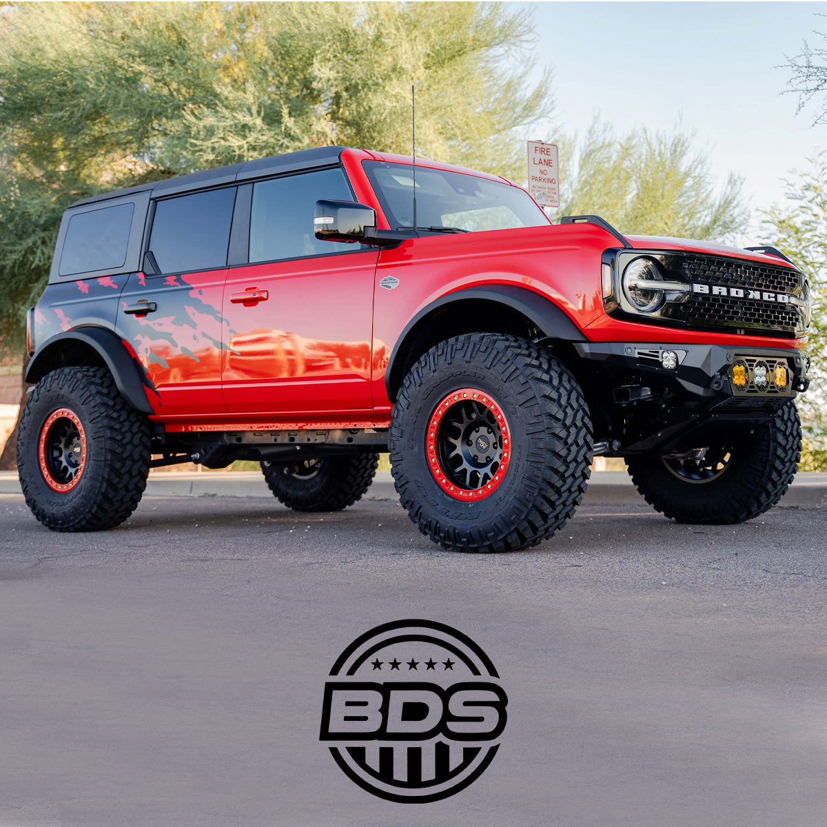 SUSPENSIÓN BDS LIFT KIT 3" FOX PERFORMANCE ELITE COIL-OVER'S PARA FORD BRONCO 2021 - 2023