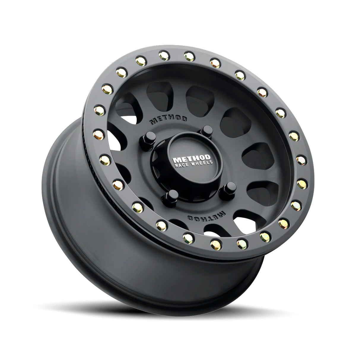 RINES METHOD MR401 15X7 6X139.7 ET 5+2/+38MM CB81.8 MATTE BLACK