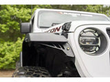 SET DE SOPORTES DE CORTE RUGGED RIDGE CON DRL PARA CANTONERA/ JEEP GLADIADOR-WRANGLER JL OVERLAND SAHARA SPORT 2020-2023