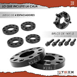 Kit Espaciadores 5/100 5/112 Cb57.1 20mm Vw Audi Seat Llanta