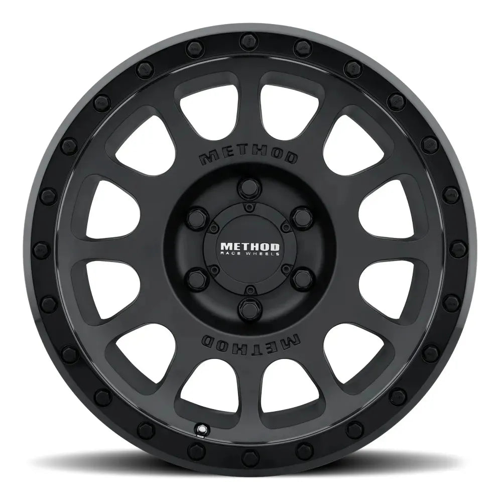 Rin Method Matte Black 17x8.5 6/139 Para Siverado 2500 00-18