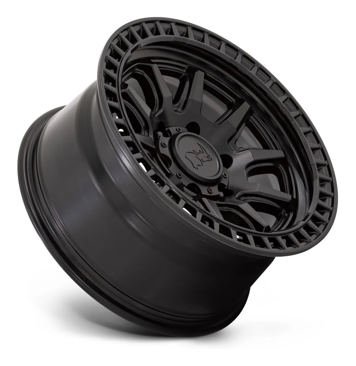 Rines Black Rhino Calico 17 6/139 Tacoma L200 Bronco S10 Max Matte Black