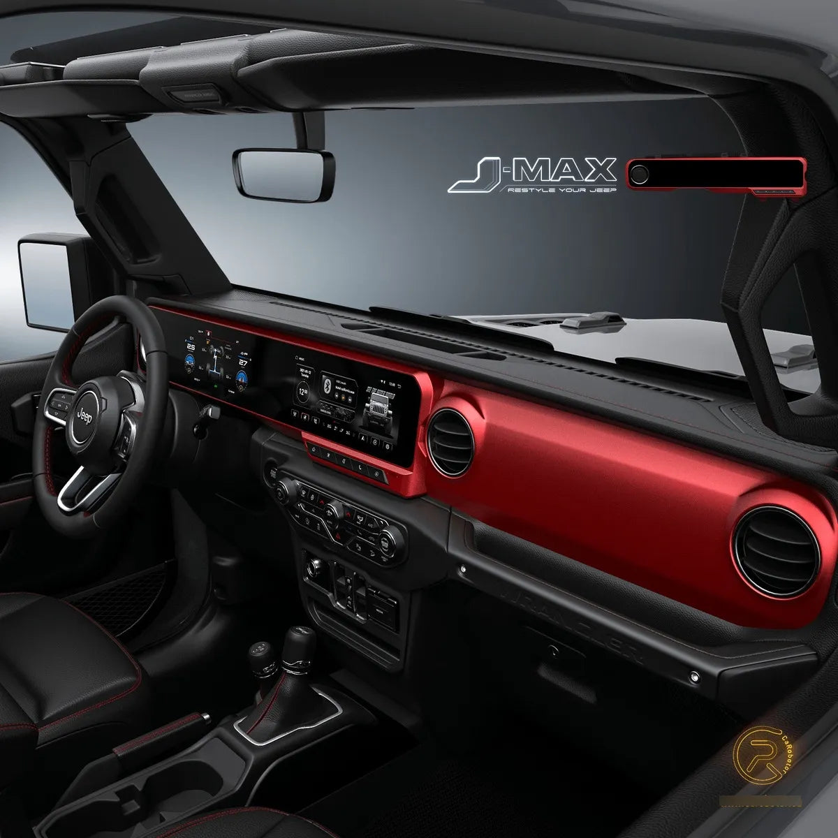 Dashboard Digital Cluster Carobotor Jeep Jl Gladiador