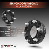 Espaciadores 1.25 De Rines Para Toyota Tacoma 2024-2025