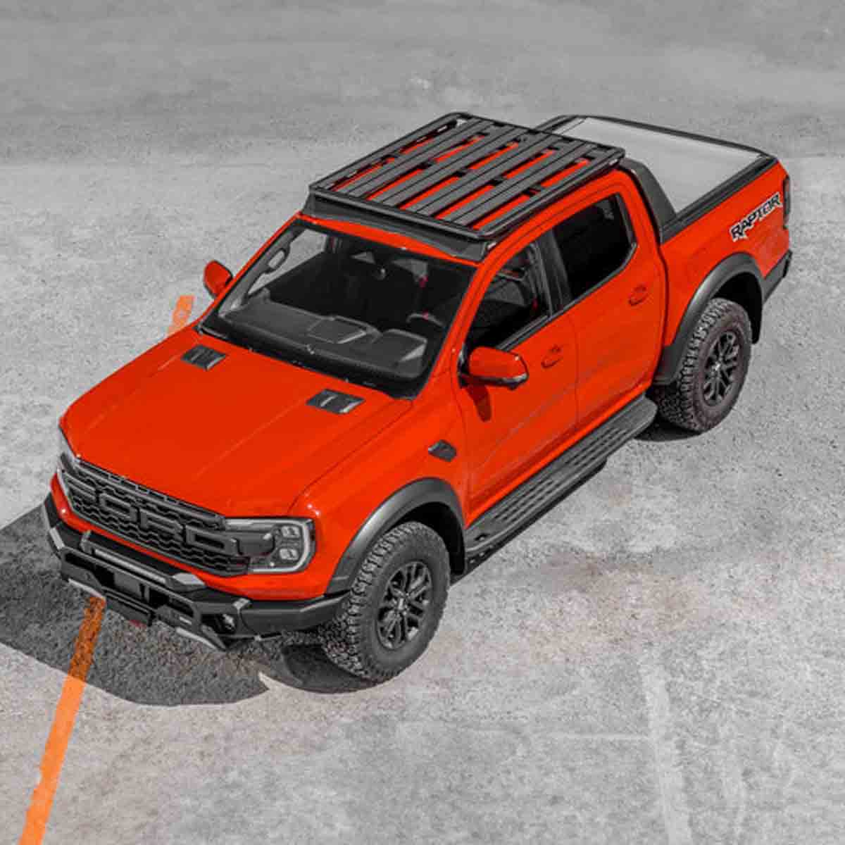 PORTAEQUIPAJE DE ALUMINO RIVAL PARA FORD RANGER - RANGER RAPOTR Y VW AMAROK