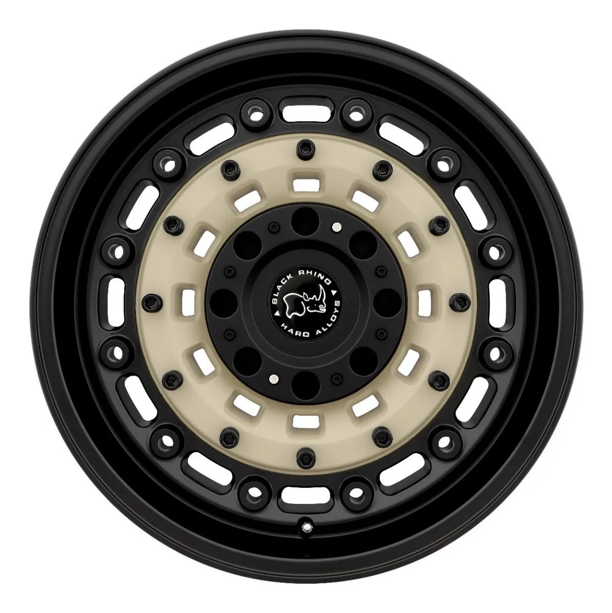 Rines Black Rhino Arsenal 17x9.5 6/135 Ford Lobo F150 Raptor Sand On Black