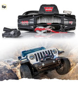 Winch Warn Vr12 S Chevrolet Ford Jeep 12000 Libras Nylon Evo