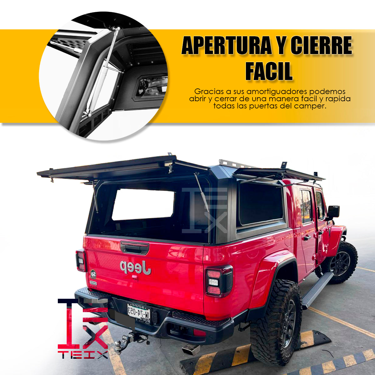 CAMPER TEIX PARA JEEP GLADIADOR