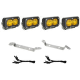 KIT DE FAROS LED BAJA DESIGNS-PARA REJILLA DE PARRILLA/ SQUADRON SPORT AMBAR TOYOTA 4RUNNER 2025+