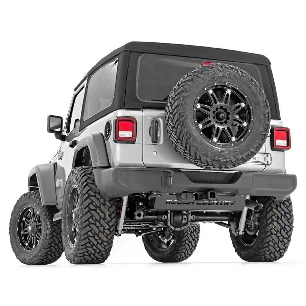 SKID PLATE DE SILENCIADOR PARA JEEP WRANGLER JL 2018 - 2024