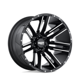 RINES MOTO METAL MO978-RAZOR 20X9 5X150 CB110.5 ET18 SATIN BLACK MACHINED