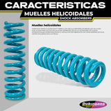 Par De Resortes Delanteros Dobinsons Para Landcrusier-hilux