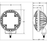 Par De Luces Led Blanco Nacho Offroad Tm5 Racer 5.75in Blanco
