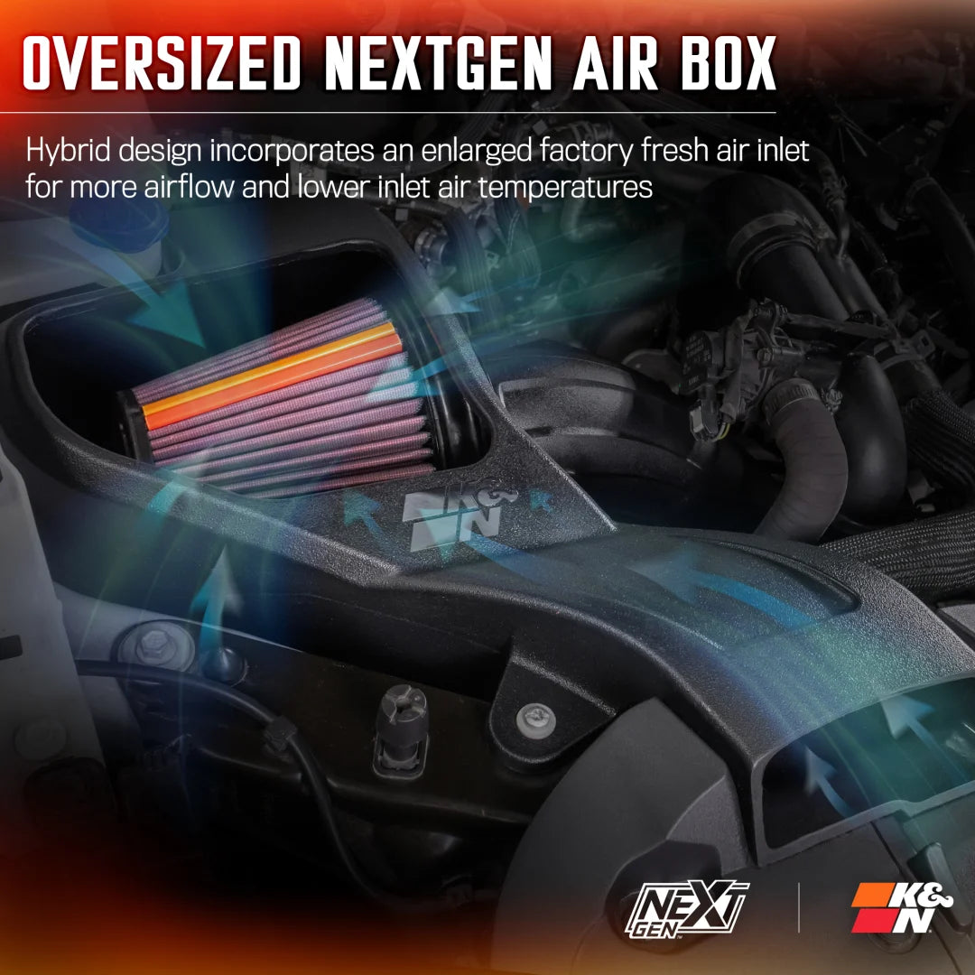 Sistema de Admisión de Aire Frío NextGen - Ford Ranger L4 2.3L