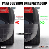 KIT ESPACIADORES 1" 6X114 LLANTA  PARA NISSAN NP300 FRONTIER 2016 - 2022  CB66.1MM 12X1.25
