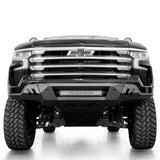 DEFENSA DELANTERA BLACK LABEL PARA CHEVY SILVERADO 1500 2022