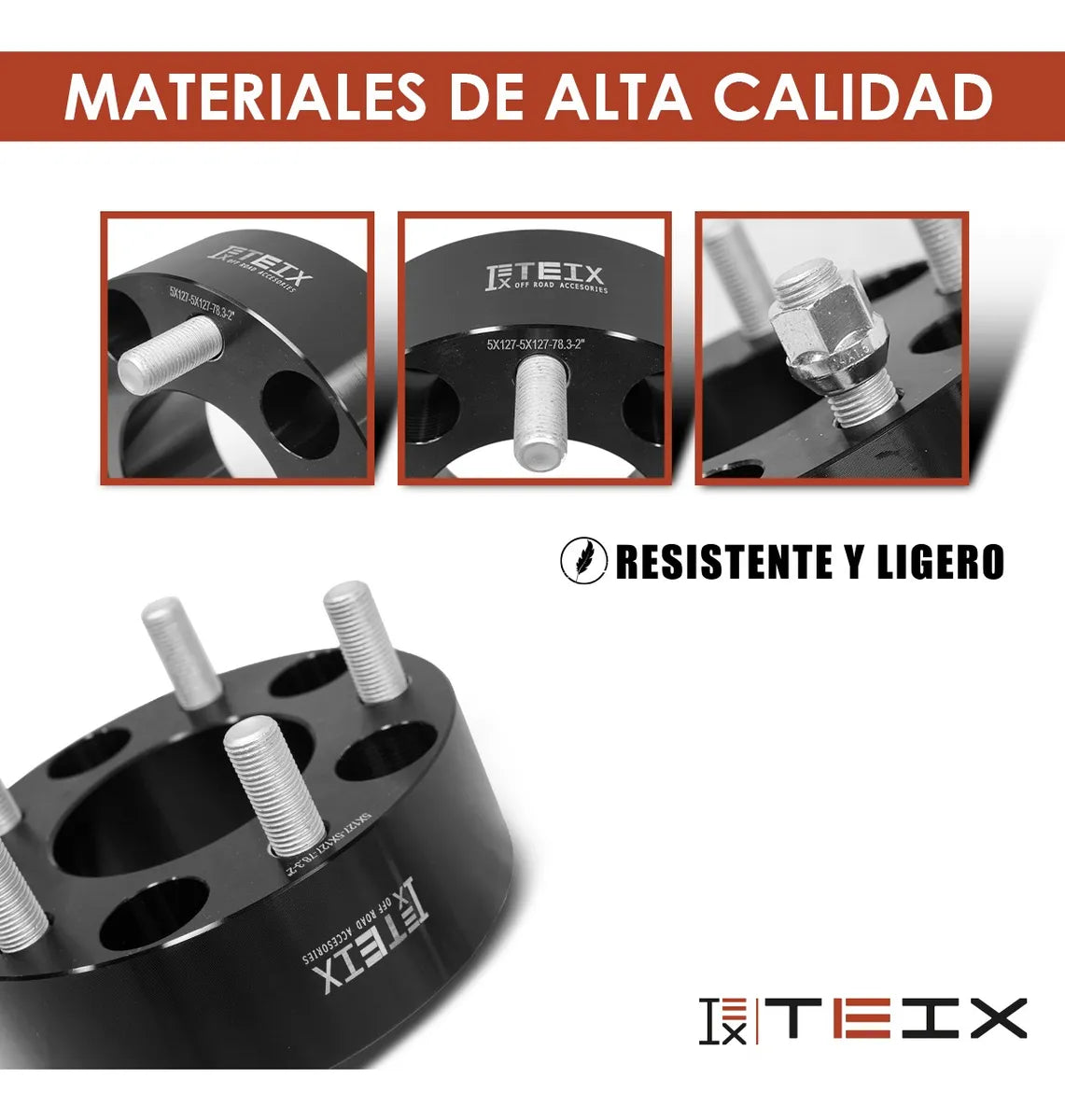 Kit Espaciadores Chevrolet C1500 1981-1999/ GMC SIERRA 1988-1998 C10 1981-1999 5bi 2 PuLG 5/127