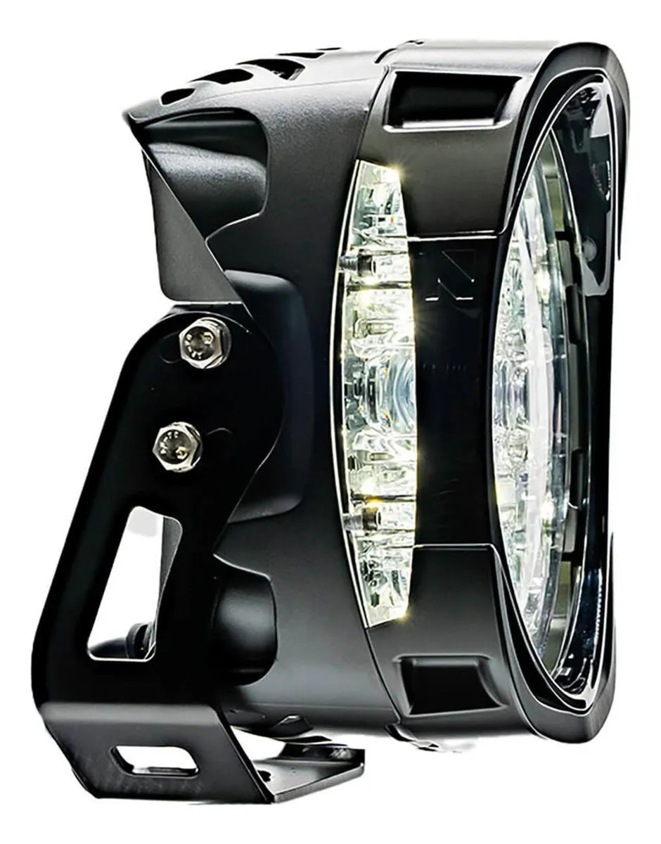Faro Luz Led Ambar - Blanco Faro Grande Nacho Offroad Amber/white