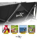 Carrito Plegable Coche Playa Acampar Aire Libre Ajustable