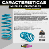 Par De Resortes Traseros Dobinsons Para Terrano 2013