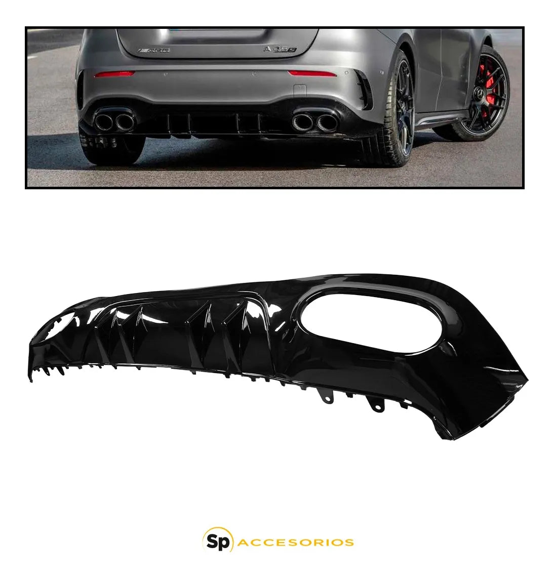 Body Kit Deportivo Benz Amg 19+ Tipo Class A Hatchback - A45