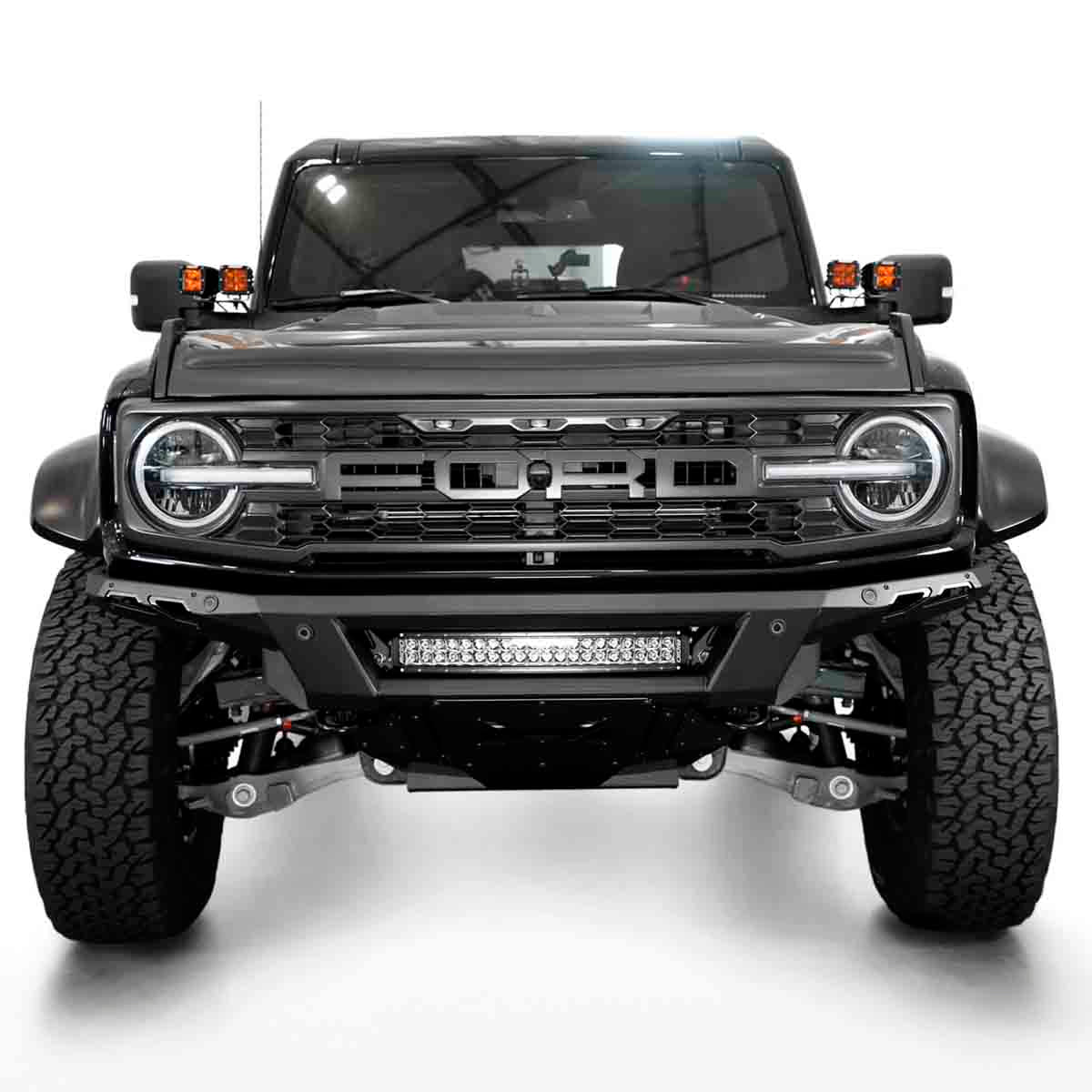 DEFENSA DELANTERA PHANTOM PARA FORD BRONCO RAPTOR 2022 - 2024