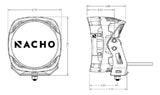 Faro De Luz Led Blanco Nacho Grande 4 Hi Spot Light Blanco