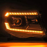 Faros Tacoma 2005-2011 Alpharex Negro Con Led Drl