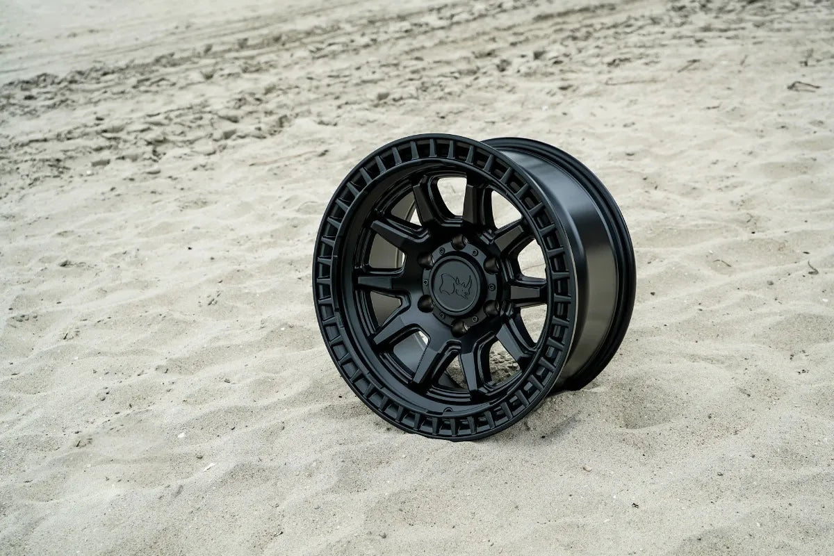 Rines Black Rhino Calico 17 6/139 Tacoma L200 Bronco S10 Max Matte Black