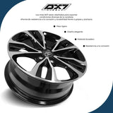 Rin Bx7 16x6.5 5/100 Negro/mb