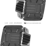 CALAVERAS DE HUMO PARA JEEP WRANGLER JL 2018 - 2024