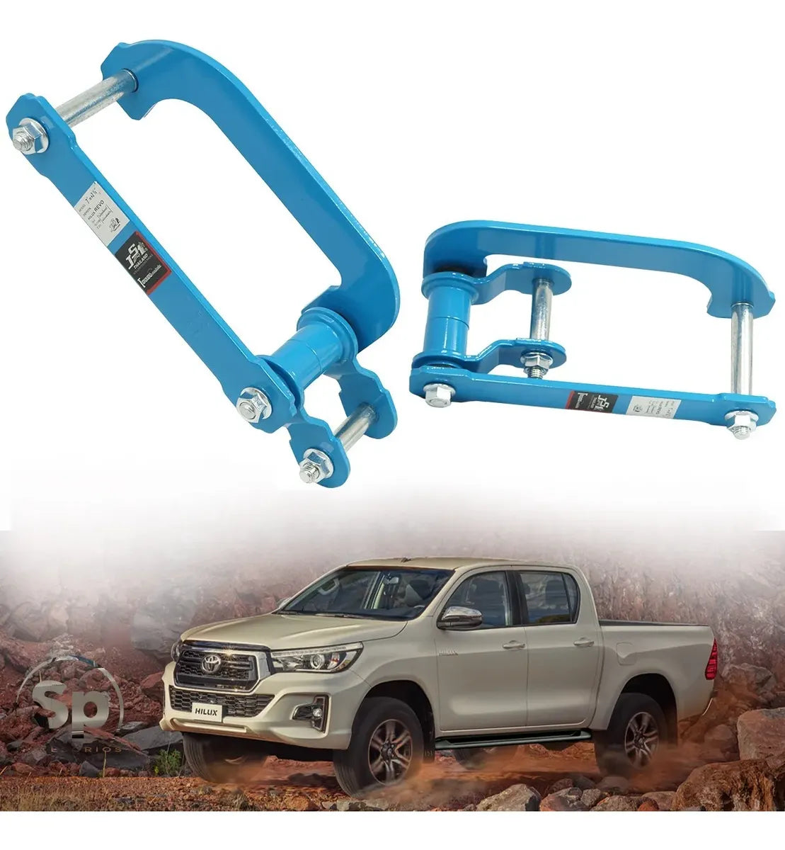 Columpios Azul Shackle Comfort 2 Levante 4x4 Hilux 16-23