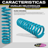 Par De Resortes Delanteros Dobinsons Para Np300 2014