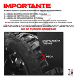 KIT ESPACIADORES PARA Ford Ranger 84-2011/ Ford Explorer 90-2010/ Ford Explorer Sport Track 2001-2010/ Jeep Cherokee XJ 84-2001/ Jeep Wangler YJ 87-95/ Jeep Wangler TJ 97-2006/ Dodge Nitro 2007-2012/ 2"  5/114.3 LLANTA CB 71.5MM 1/2"X20