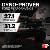 Filtro Alto Flujo K&N Aircharger Ford Bronco 2023 V6