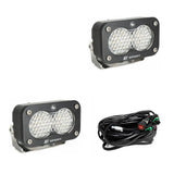 BAJA DESIGNS S2 SPORT WORK/SCENE PAR DE LUCES DE TRABAJO LED - TRANSPARENTE