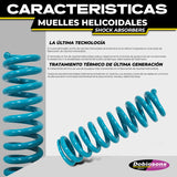 Par De Resortes Delanteros Dobinsons Para Landcrusier-hilux