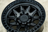 Rines Black Rhino Calico 17 6/139 Tacoma L200 Bronco S10 Max Matte Black