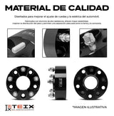 Kit Espaciadores 5x114.3/2in/70.5mm Ford Mustang 2003