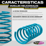 Par De Resortes Traseros Dobinsons Para Terrano 2013