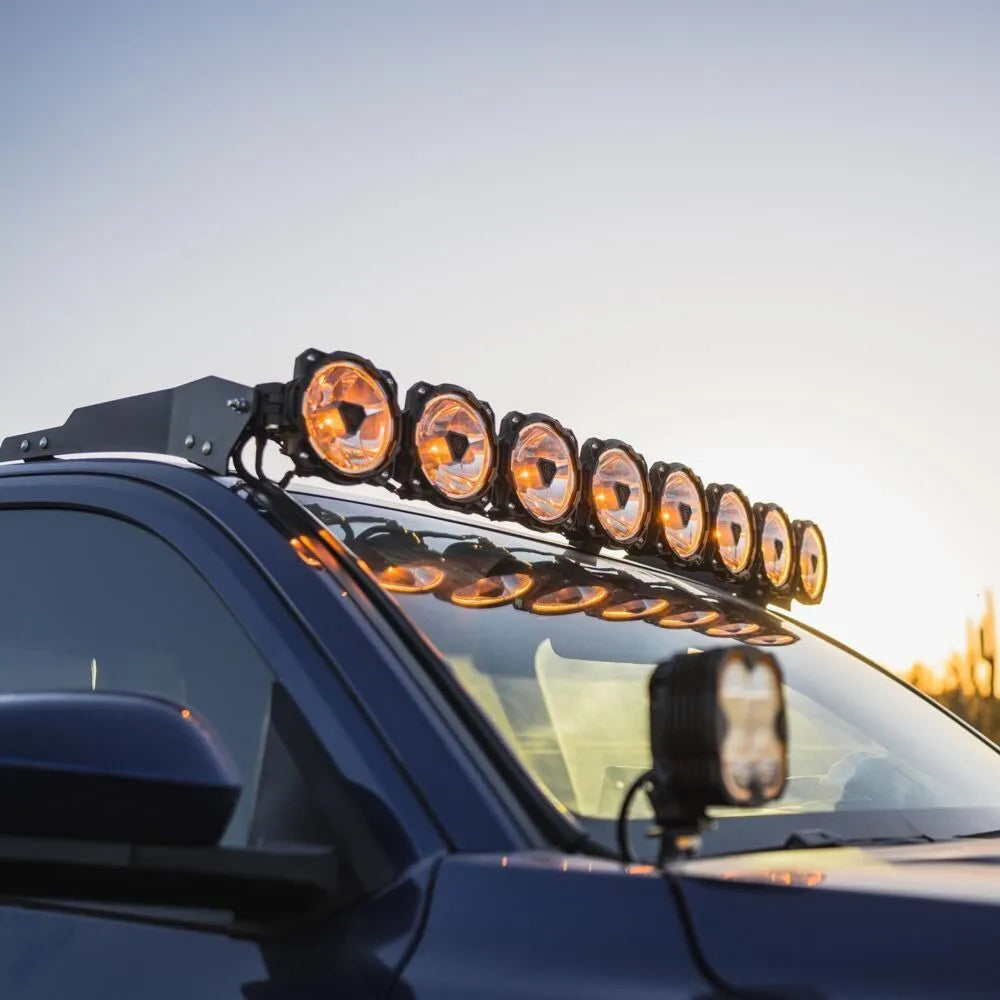 Set De Soporte De Barra Led Kc Hilites Para Tacoma 2024-25 Negro