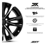Rin Bx7 16x6.5 5/100 Negro/mb