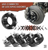 Espaciadores 1.25 De Rines Para Toyota Tacoma 2024-2025
